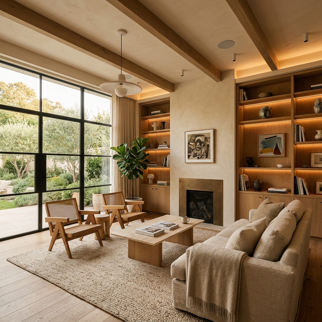 ARKU Interiors — warm luxury residential space